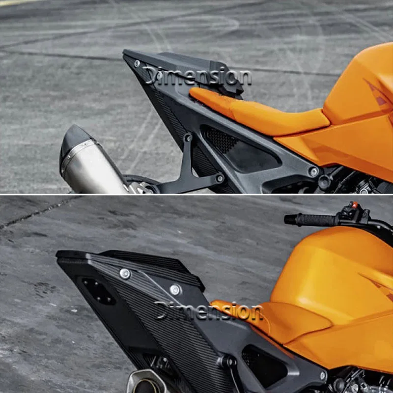 إكسسوارات ضبط الدراجات النارية غطاء المقعد الخلفي للأسد ، غطاء رأس منفرد للركاب ، Duke DUKE Duke