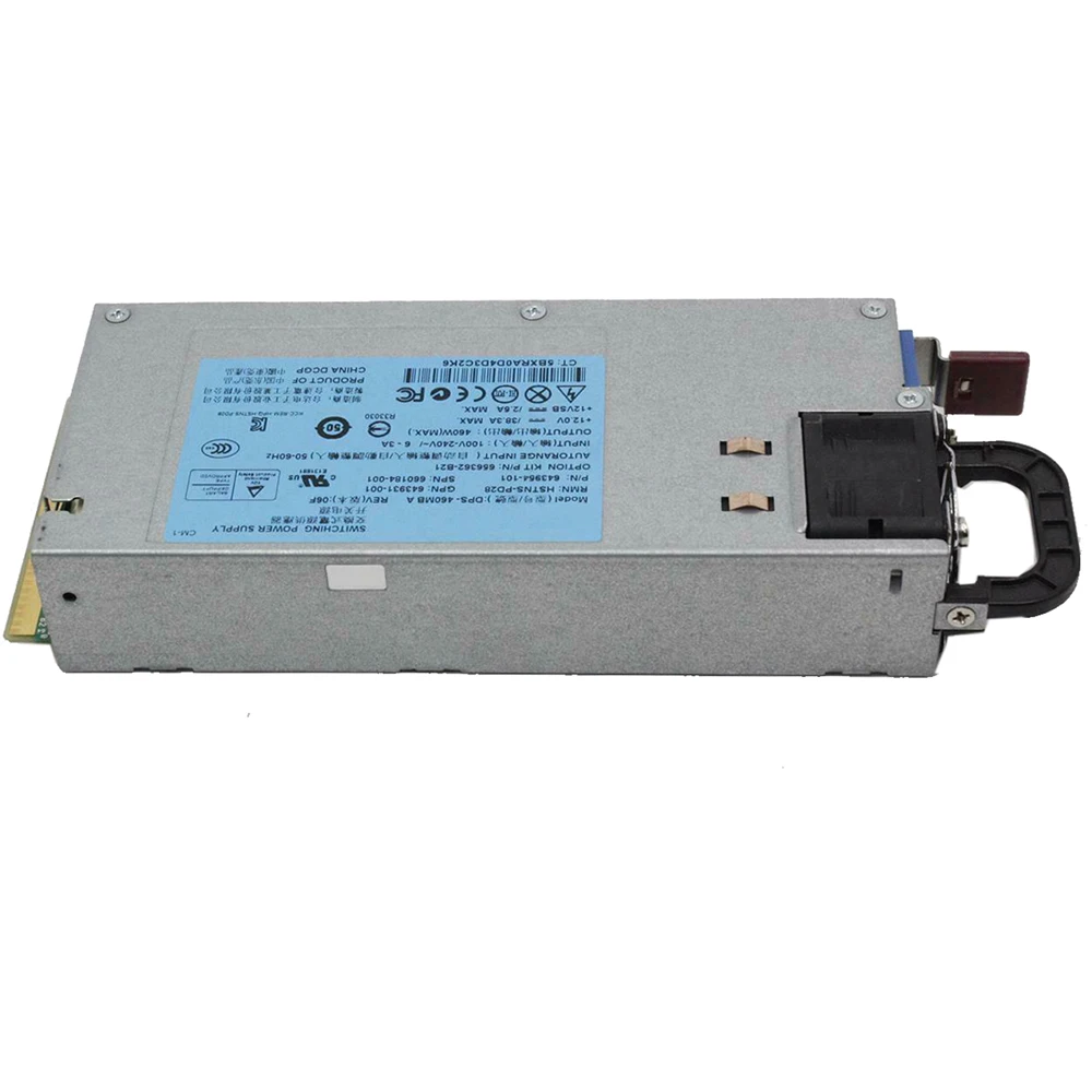 For Power Supply for DL380P G8  Power Supply for HP DL580 G5 DPS-1200FB A 441830-001 438202-001 440785-001 1200W  460W Work Good