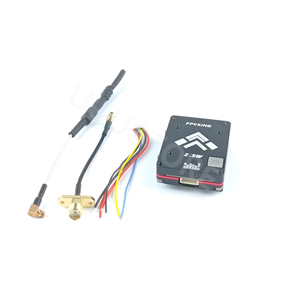 FPV 4.9G-5.8G 2.5W 0.5/250/650/1000/1600/2000/2500mw 64CH High Power VTX Dual Cooling Long Range FPV Transmitter for RC Drone