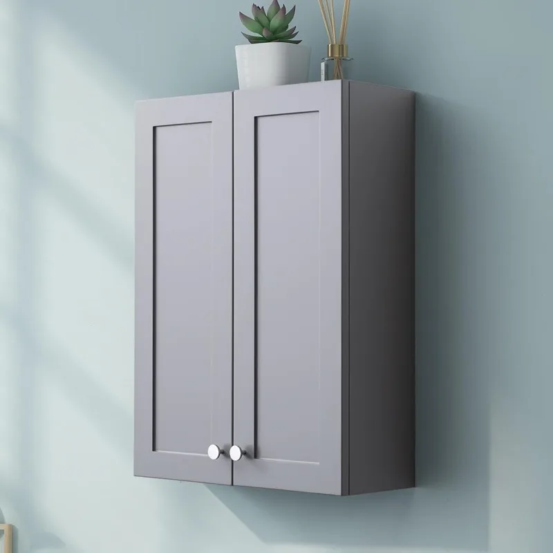 Bathroom Wall Cabinet, Over The Toilet Storage Cabinet, 19 x 27 inch Medicine Cabinet with Adjustable Shelves, Hanging