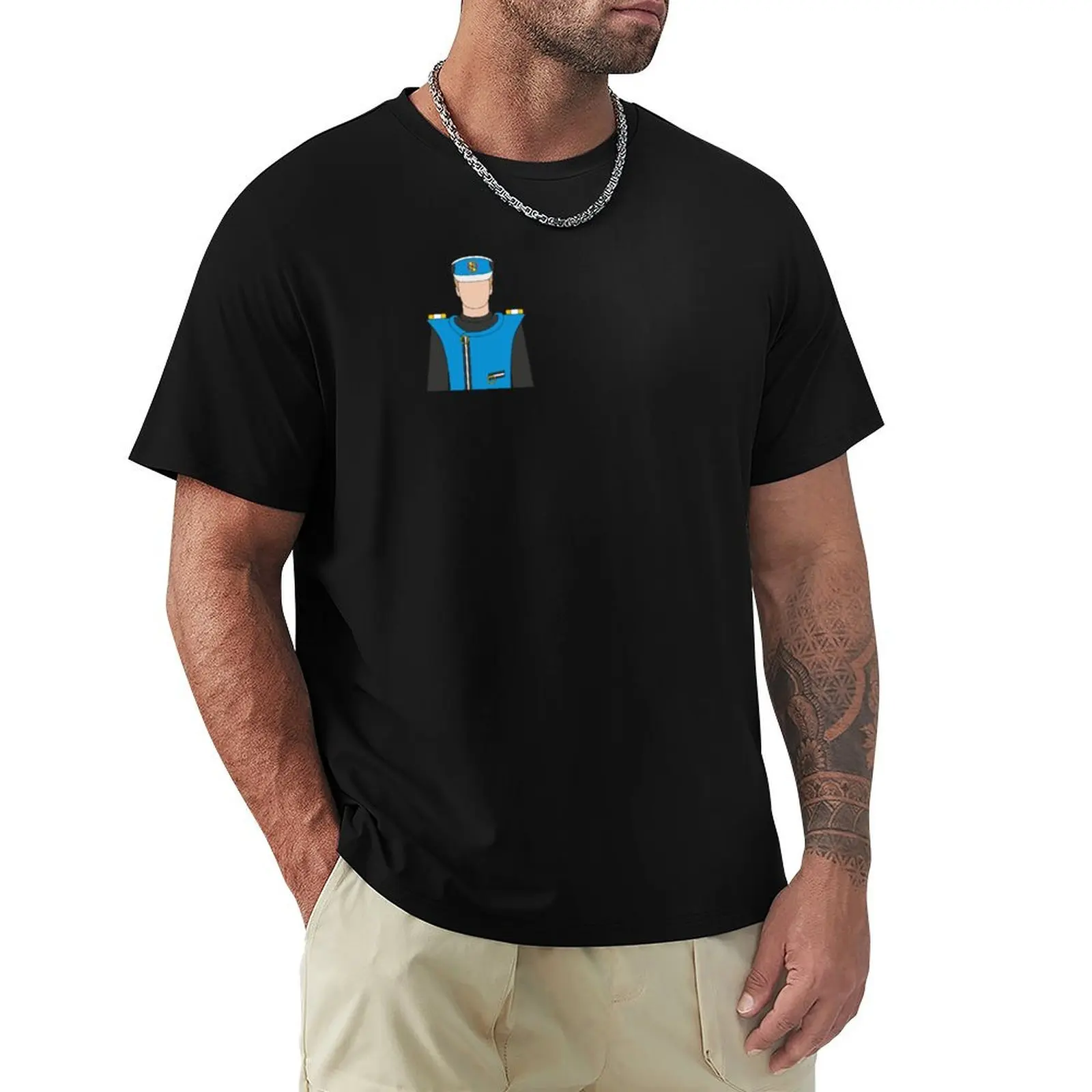 

Captain Blue Icon T-Shirt croswit shirt man football t shirt t shirts for men pack