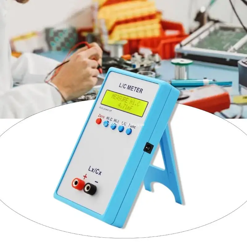 Inductance & Capacitance Tester Accurate & Easy to Use Induction Capacity Meter New Dropship