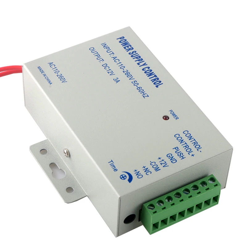 High Quality Power Supply DC12V 3A Power Supply Control Switch Door Access Control System Power Supply 36W 110-240V