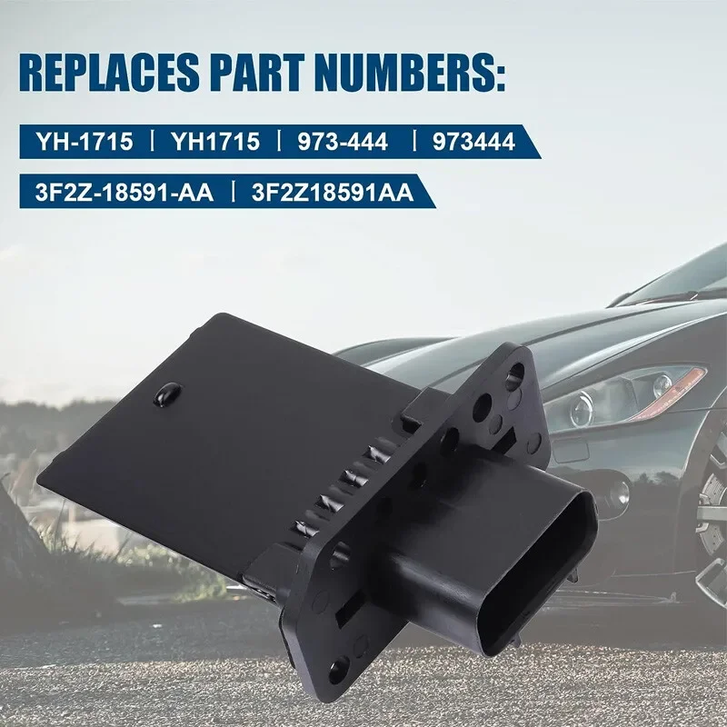 YH1715 YH-1715 Front HVAC Heater Blower Motor Resistor For 2008-2012 Ford F250 F350 F450 F550 HB-0145 DR4080 RU-440