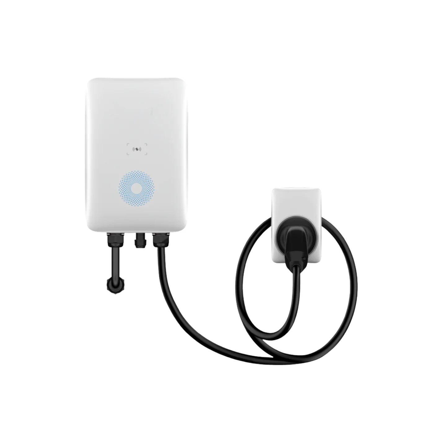 China 7KW AC EV Charger GB/T Electric Vehicle Charging Pile Price IP65 Wall Box Mount Home Single Phase Charging Stations