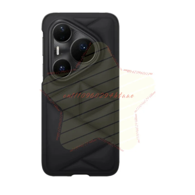 vegan-leather-protective-case-for-huawei-pura-80-ultra-phone-cover-simple-3d-design-slim-mobile-shell
