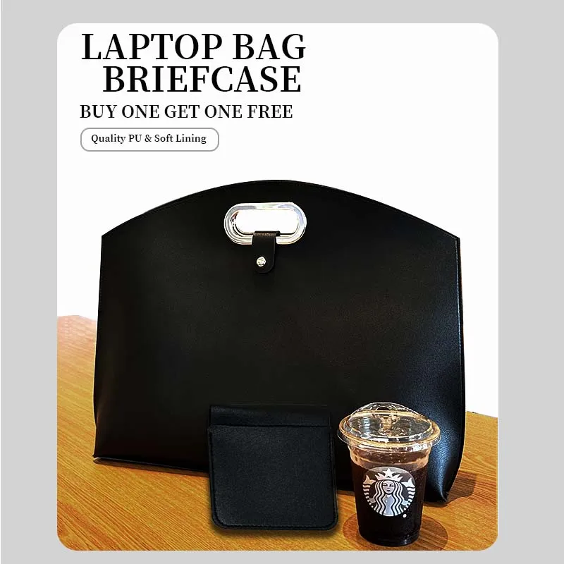 

laptop bag set office briefcase