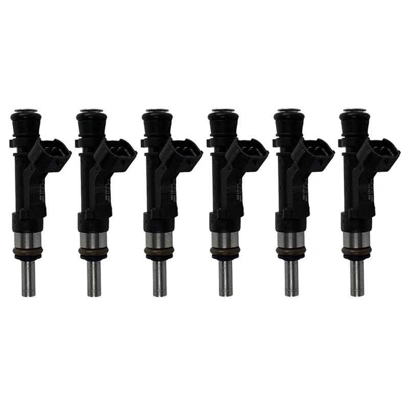 

New Fuel Injector Nozzles 0280158053 06E133551 6Pcs For A6 Avant Quattro C6 4F2 4F5 2005-2008 2.4 Fuel Injectors
