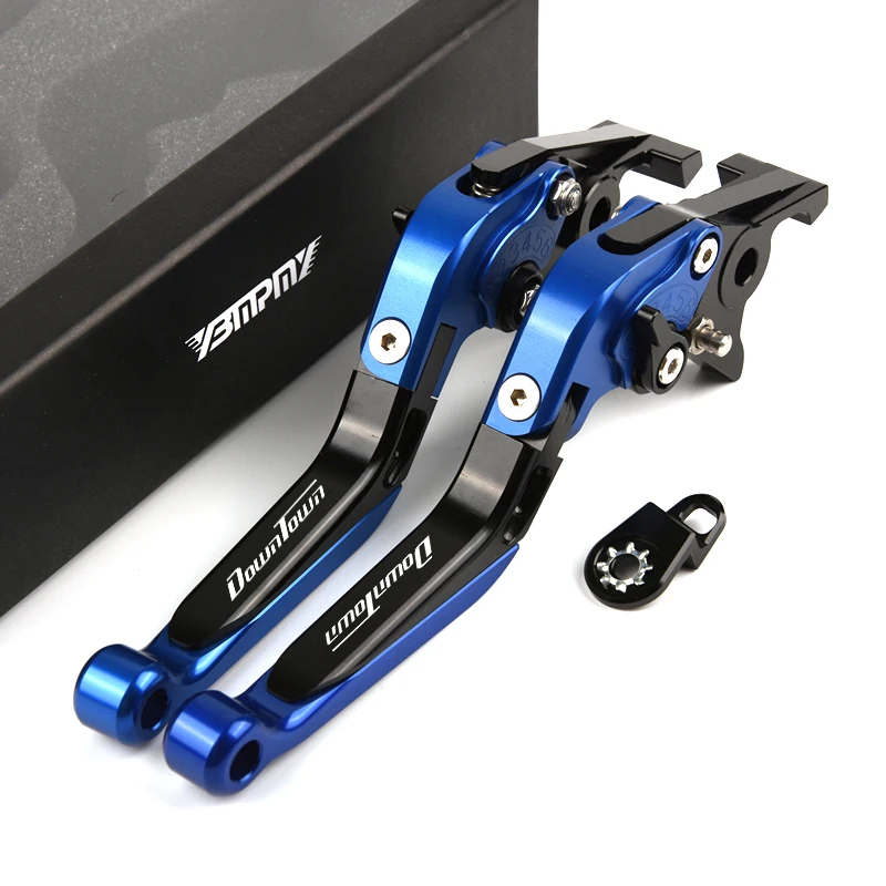 CNC Parking handle For KYMCO DownTown 350i DownTown 300i Scooter Accessories Brake Clutch Levers Handle With Parking Function