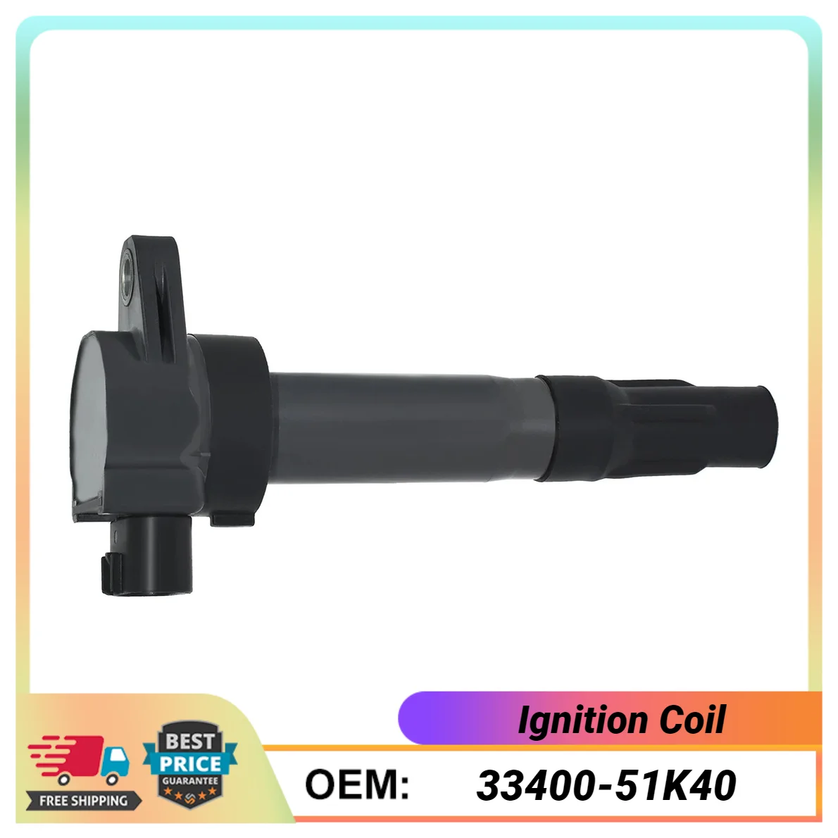 1PCS 33400-51K40 3340051K40 Ignition Coil for SUZUKI GRAND VITARA KIZASHI 2.4L SX4 2.0L 1.6L SWIFT 1.2L 2008-2018