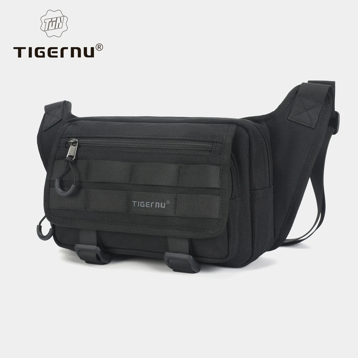 Tigernu Męskie torby na klatkę piersiową Outdoor Messenger Torby dla mężczyzn Polowanie Carry Pack Sling Bag Męska turystyczna torba na ramię Talia Torba Crossbody