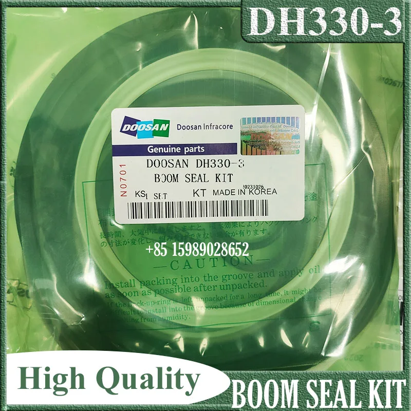 

DH330-3 Boom Seal Kit for Doosan Excavator Cylinder Seal Kit