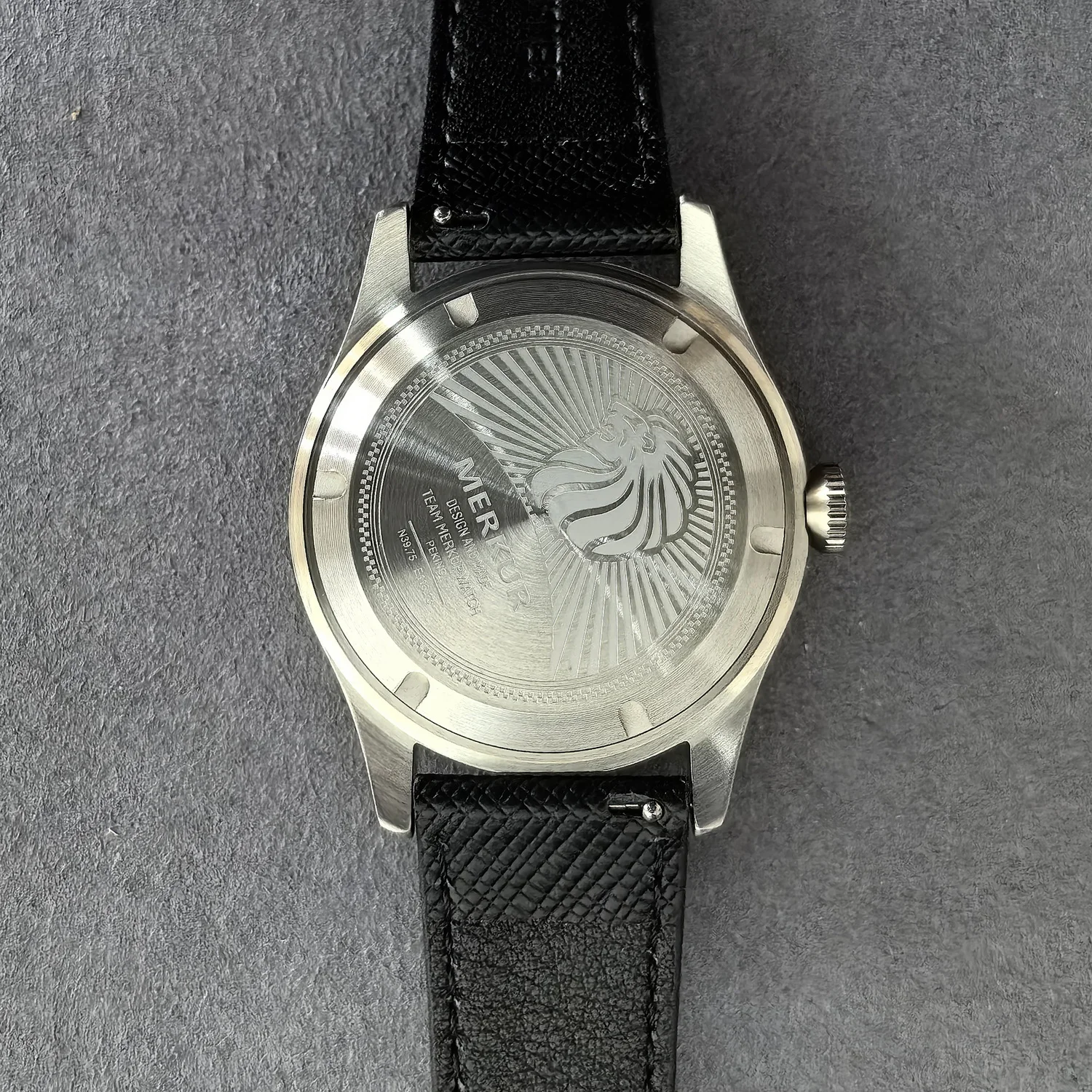 بيير بولين ساعة أوتوماتيكية للرجال 38 مللي متر ساعة اليد الميكانيكية ساعة اليد الياقوت مرآة ST17 Mov الاتصال الهاتفي الأخضر