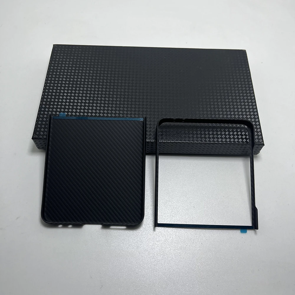 Etui z prawdziwego włókna węglowego do Samsung Galaxy Z Flip 7/8, ultracienkie, odporne na upadki, z włókna aramidowego, etui węglowe do Samsung Galaxy Z Flip 7/8 — zdjęcie produktu 4