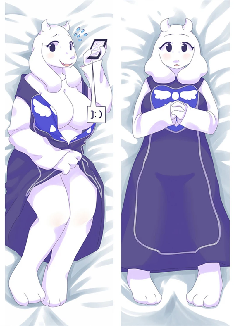 Anime Undertale Sans Toriel Dakimakura Waifu Body Pillow Case Hing Cushion Cover Bedding Decorative Pillowcase Peakin