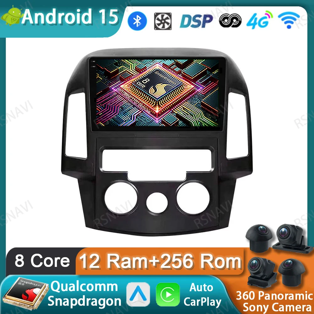 

Car Radio Android 15 For Hyundai I30 2006 2007 2008 2009 2010 2011 BT Head Unit Multimedia Stereo GPS DSP Viedo Player Autoradio