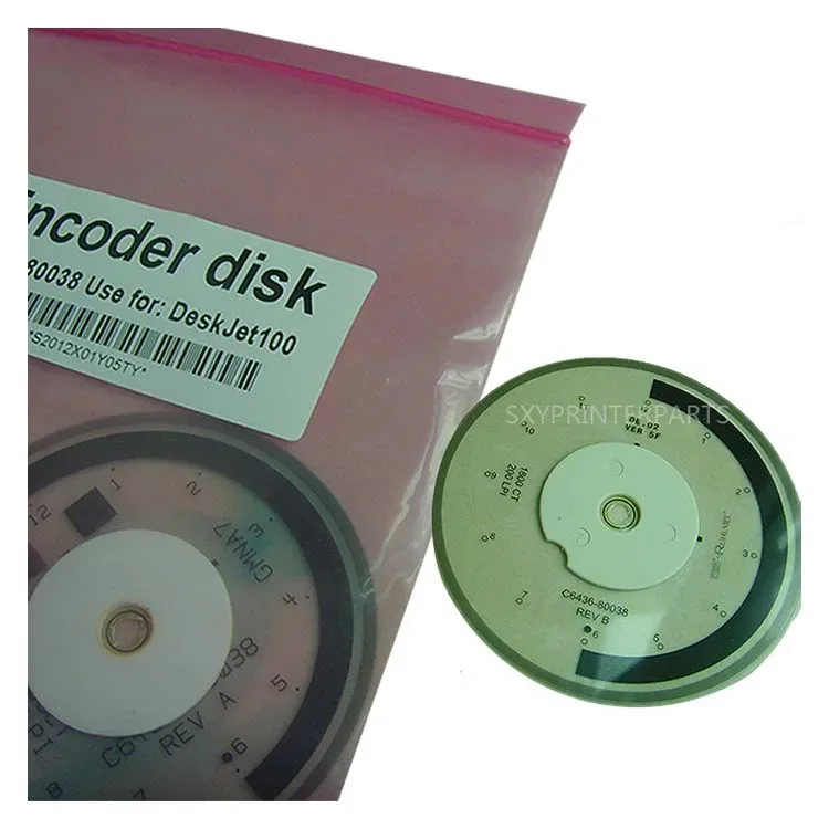 10pcs New C6436-80038 C8108-67051 Encoder Disk Assembly for HP DesignJet 10 20 30 50 70 90 100 120 130 2600 cp1700 Printer Parts