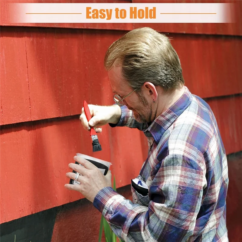 

N96R 8 комплектов контейнеров для краски с шариком для смешивания из нержавеющей стали, чашки для хранения с крышками, контейнеры для краски, 600 мл