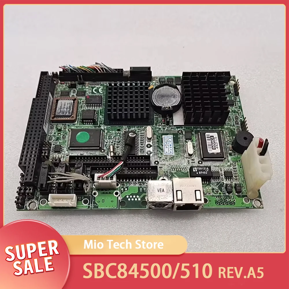 Original dual port 3.5-inch medical equipment industrial computer motherboard SBC84500/510 REV.A5