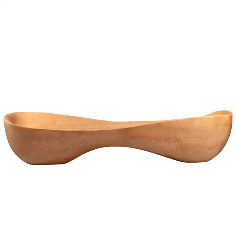 Simple solid wood benches, shopping mall waiting area benches, decorative benches in the exhibition hall of the sales