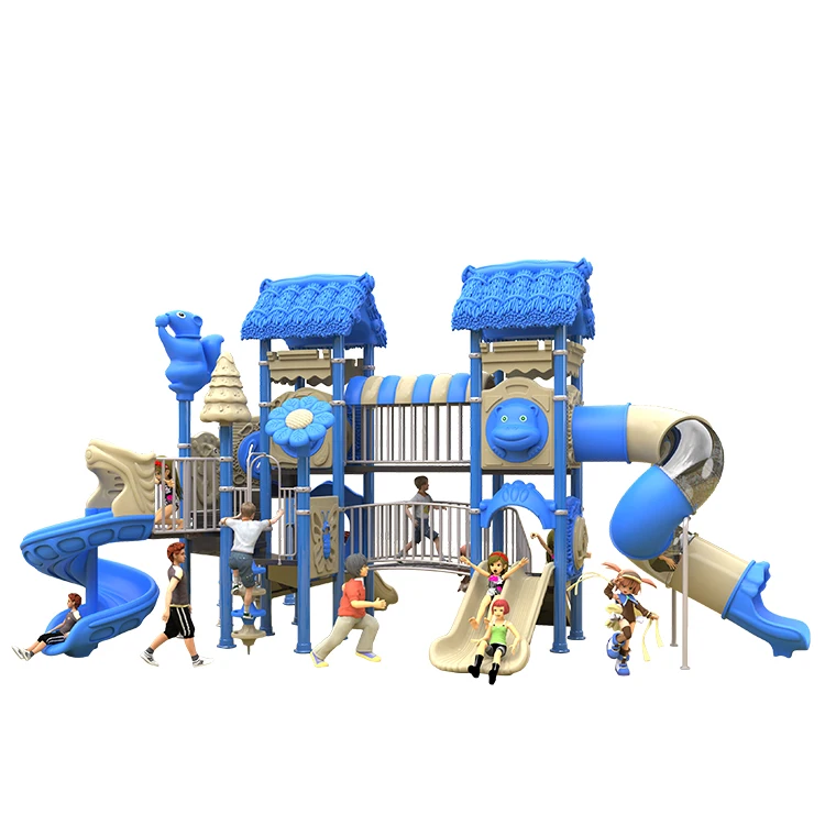 Équipement de terrain de jeux extérieur pour enfants de la part de Community Children's Outdoor Playground Equipment From China Kids' Playground Slide