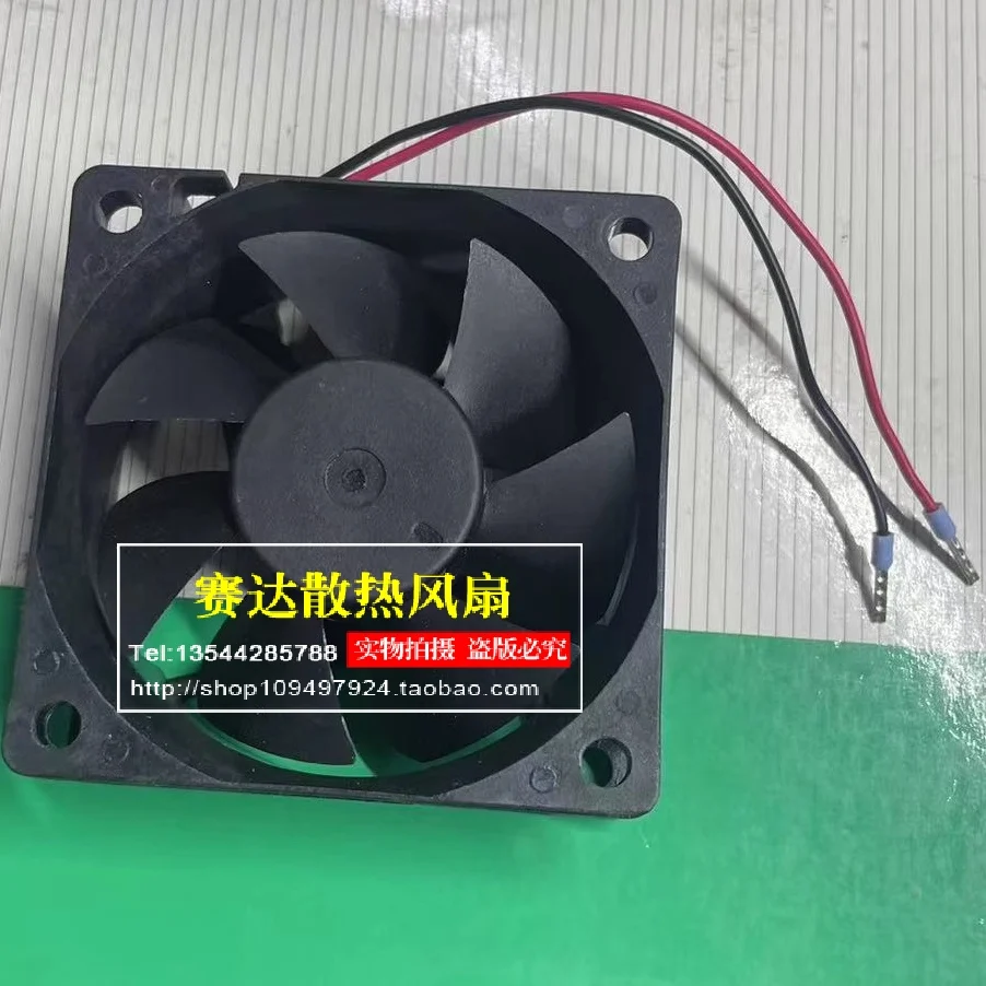 JFG For SUNON EF60252S1-1000U-A99 6025 24V 1.25W 2 lines Pin wire cooling fan 60*60*25mm
