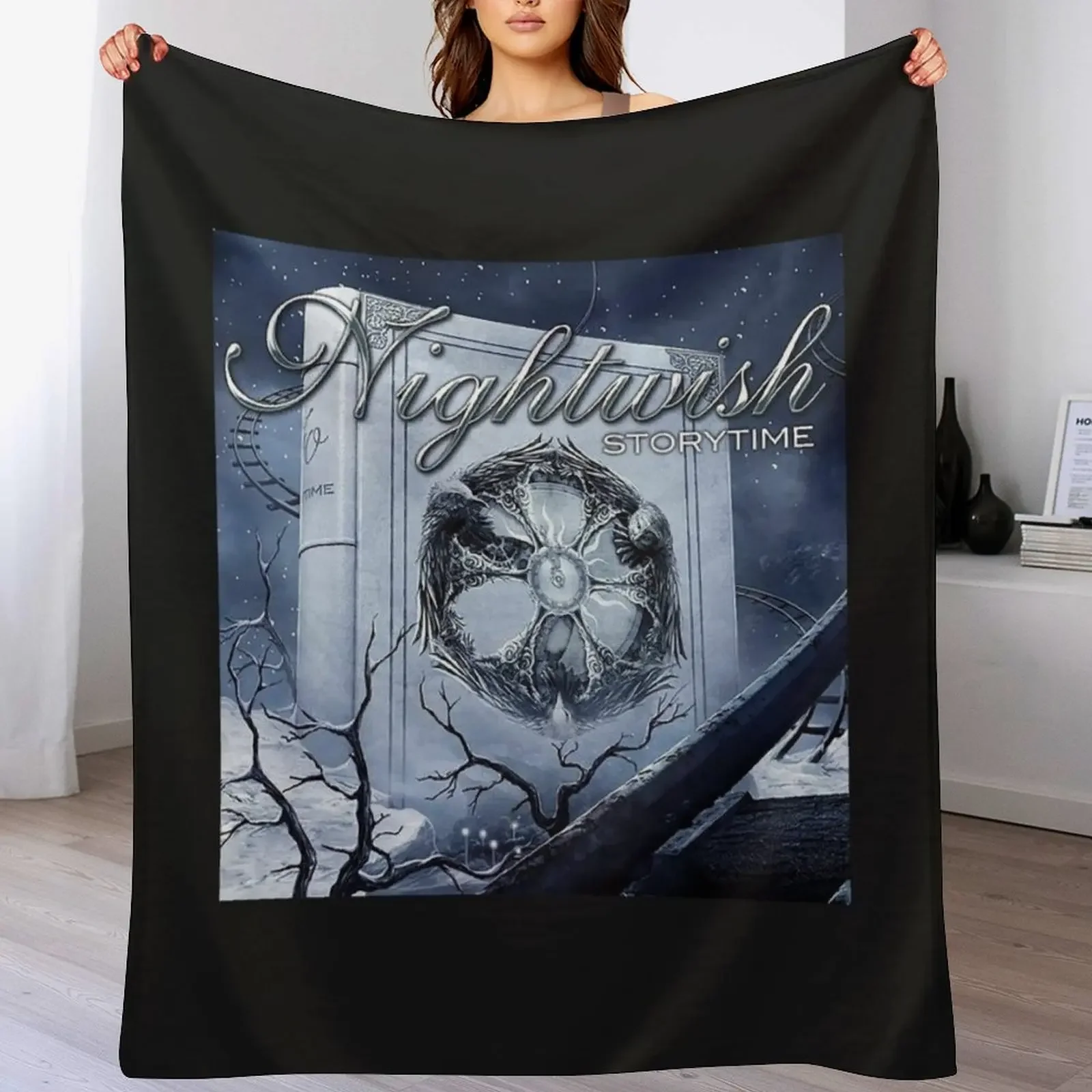 nightwish Throw Blanket Year Round Soft Comfortable Blanket for Home