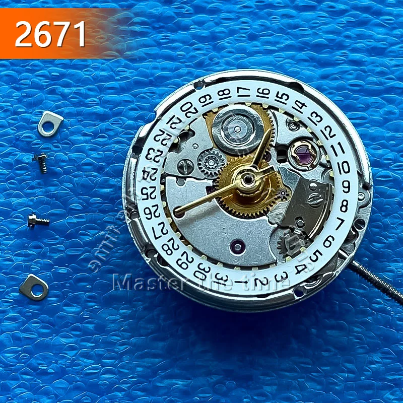 Women's Automatic Machinery Movement with Stable Silver ColorChina 2671 Movement Replaces 2671