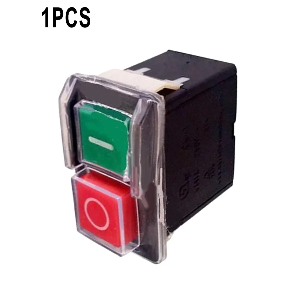 Electromagnetic Switch Safety Stop Button CK1 AC 250V with 50000 Operating Cycles and Dust Cover for Industrial Safety