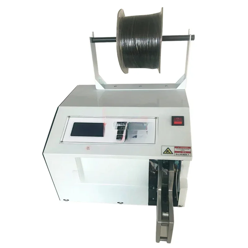 High QualityMultifunction Automatic Small Cable Wire Winding And Binding Machine Intelligent Data Cable Power Cord Tie Winder