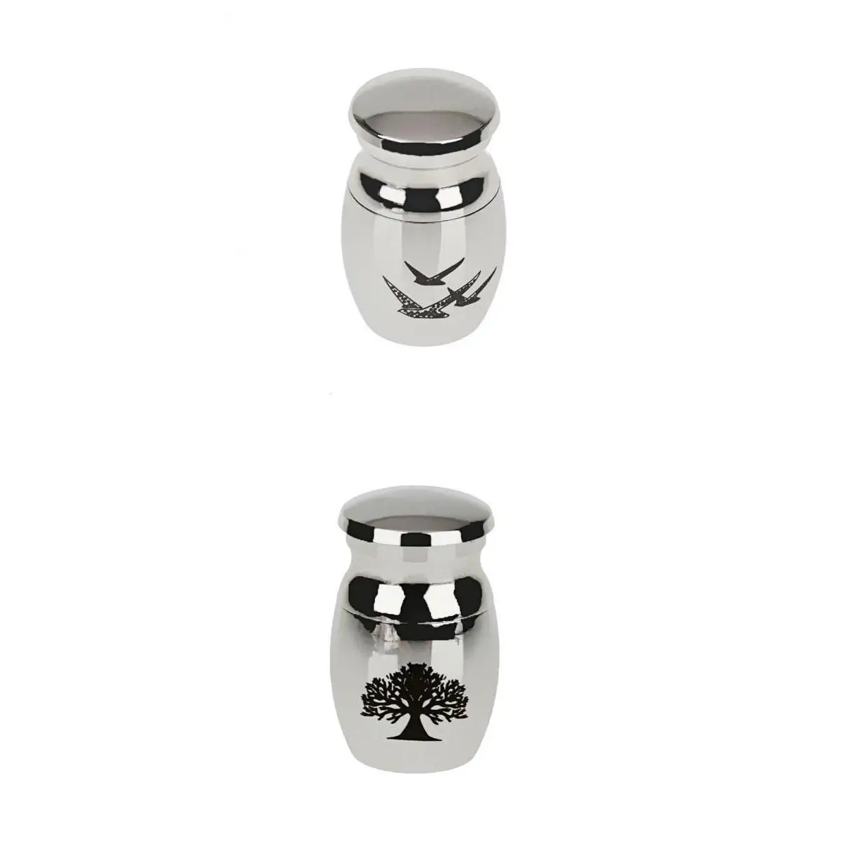 Premium 316l Stainless Steel Urn Ash Holder Pendant Jewelry Findings for Keepsake and Memorial Projects
