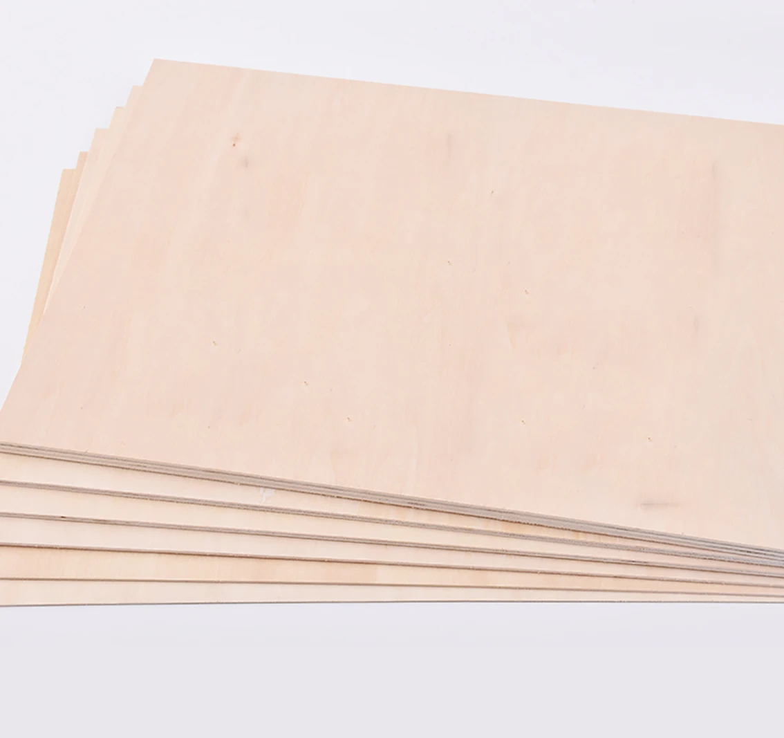 Basswood Craft Board Model Layer Wood Board Thick 1.5-10mm DIY Craft Sand Table Building Model Materials Accessories