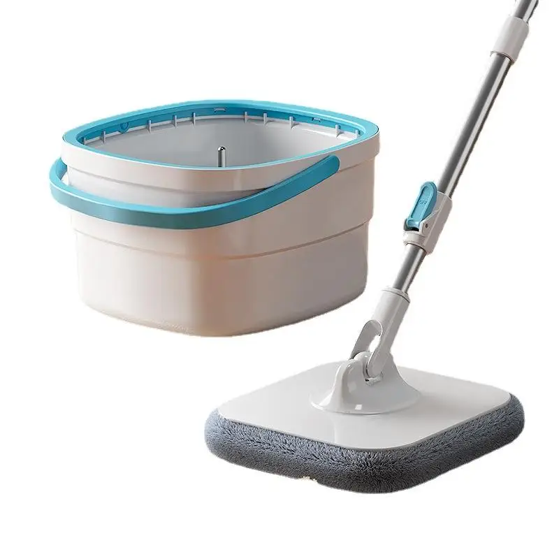 Hand-Free Lazy Person's Rotating Mop Bucket Home Use Flat Mopping Pad Separation Clean Dirty S8305 Year Mop Accessories view 5