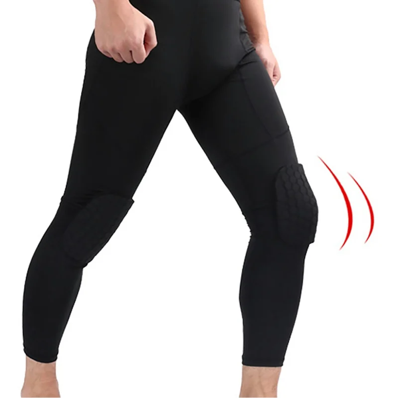 Mallas compresión 3/4 con rodilleras acolchadas – Deportivo Unisex - imagen 4