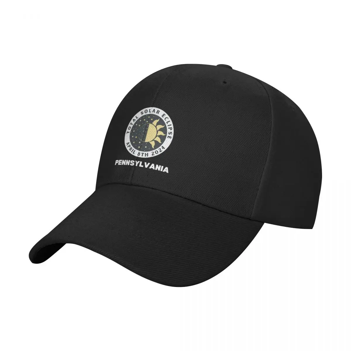 

Total Solar Eclipse 2024 Pennsylvania PA Baseball Cap hard hat Anime Hat Mens Tennis Women's