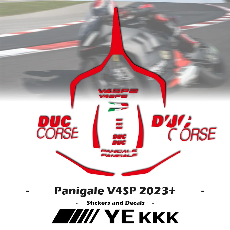 

2023 2024 Panigale V4 V4S V4R V4SP2 обтекательные детские наклейки для Ducati Supersport Panigale V4 V4S V4R V4SP2