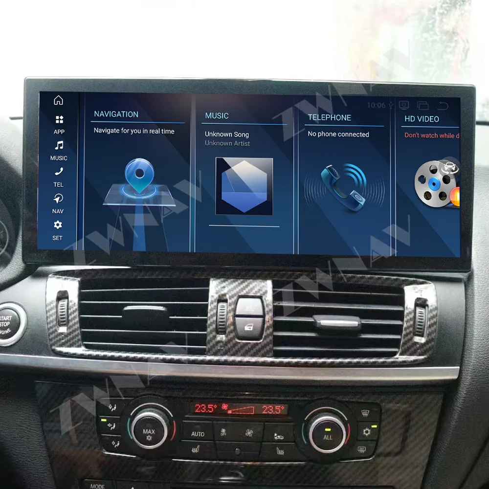 

Carplay Qualcomm Smart Screen Car Radio For BMW X3 2011-2014 Android Auto GPS Navigation Multimedia Stereo Receiver Head Unit
