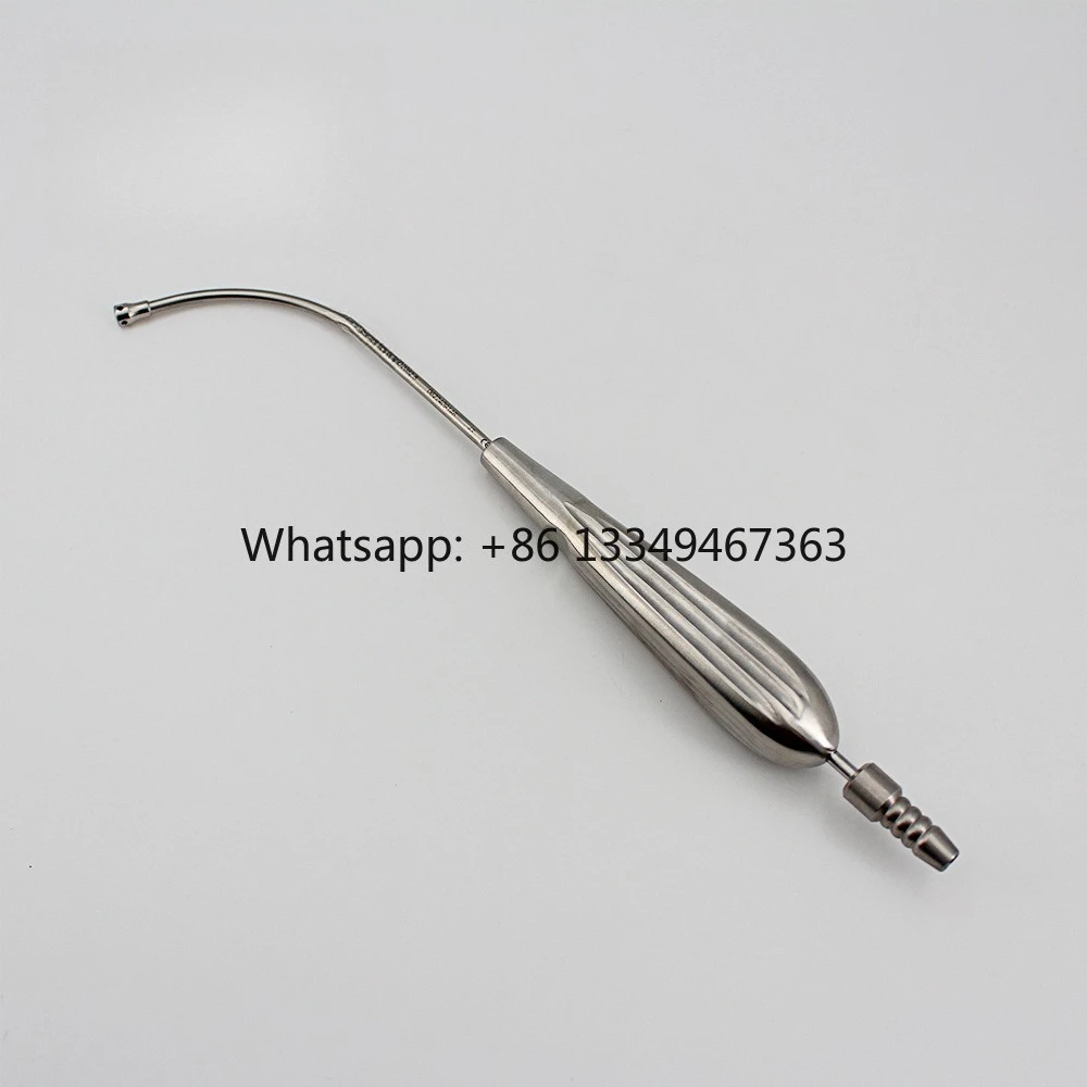 Manual Power Source Laryngeal Tonsil Cylinder Suction Tube