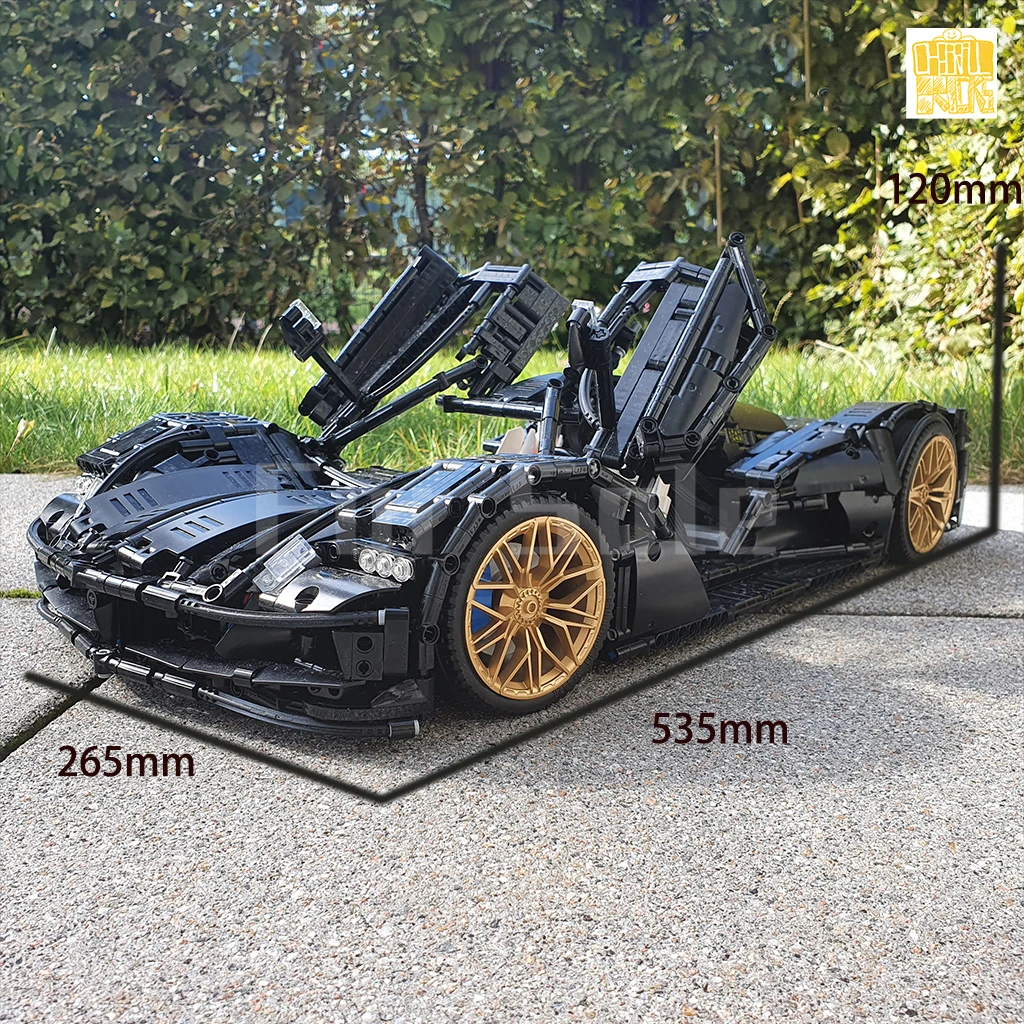 Moc 89638 Aspark Owliii Supercar Model Met Pdf Tekeningen Bouwstenen Kids Diy Speelgoed Verjaardag Kerstcadeaus