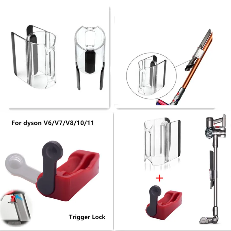 Für dyson v7 v8 v10 v11 staubsauger teile trigger lock