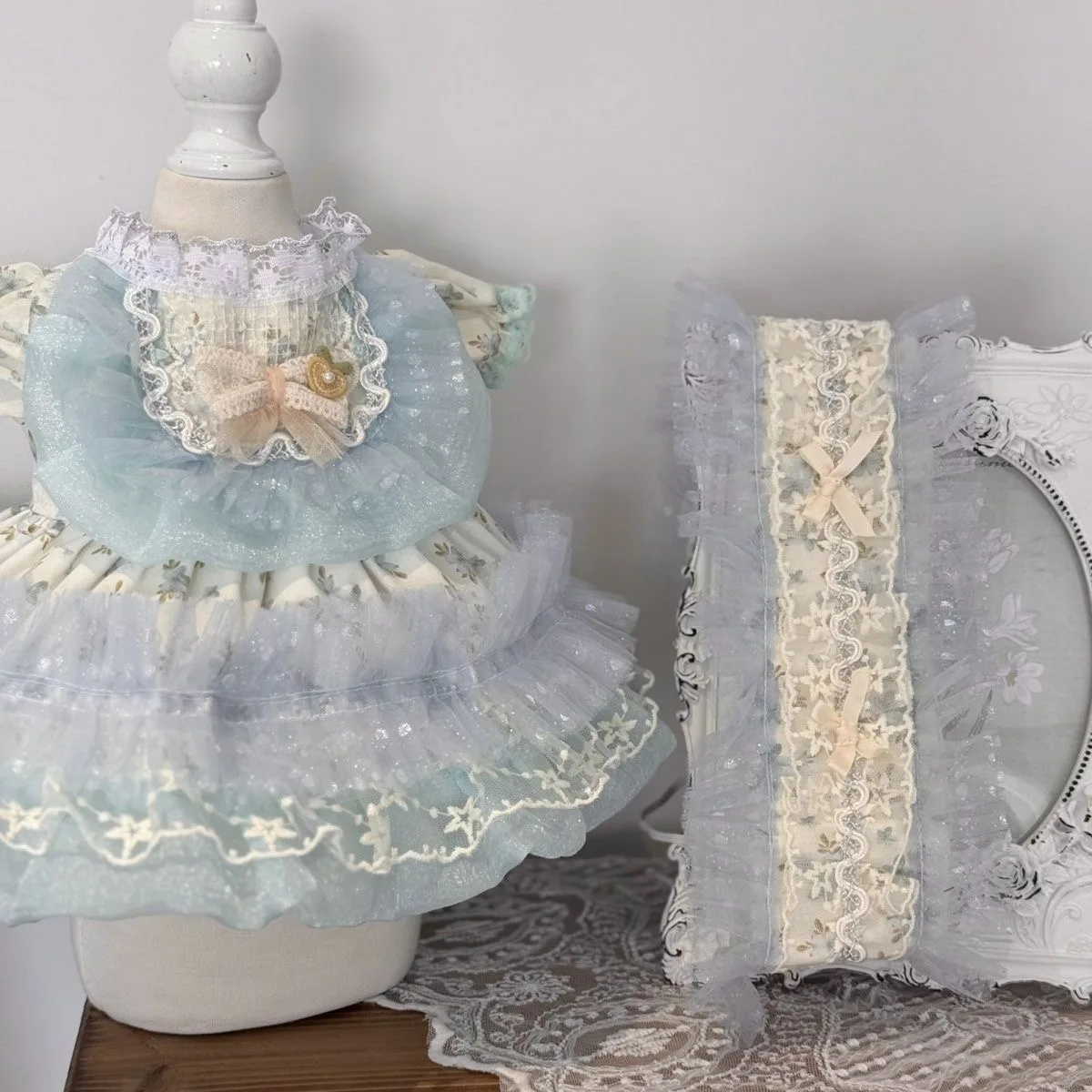 10cm 15cm 20cm 40cm cotton doll clothes, 50cm reborn doll dress with free shipping