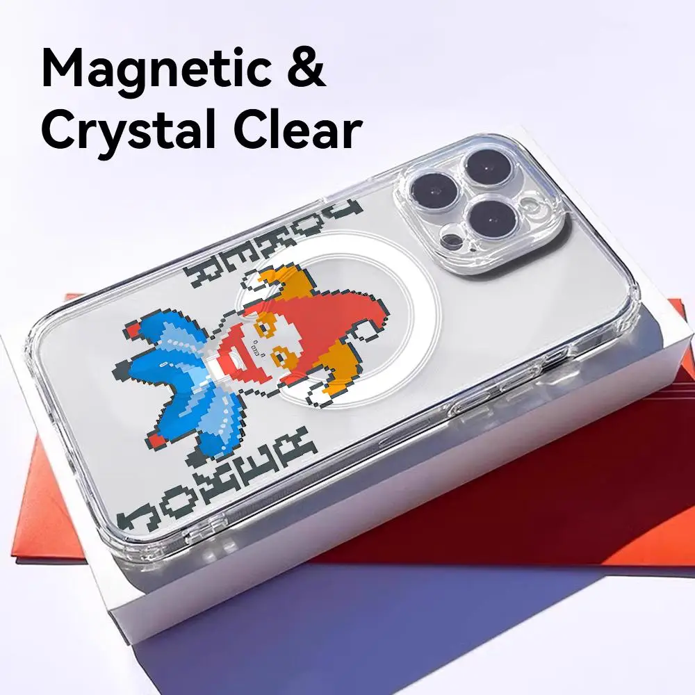Video Game B-Balatro Phone Case for iPhone 18 17 16 15 14 13 12 Pro Max Plus Clear Magnetic Shockproof Scratch-Resistant