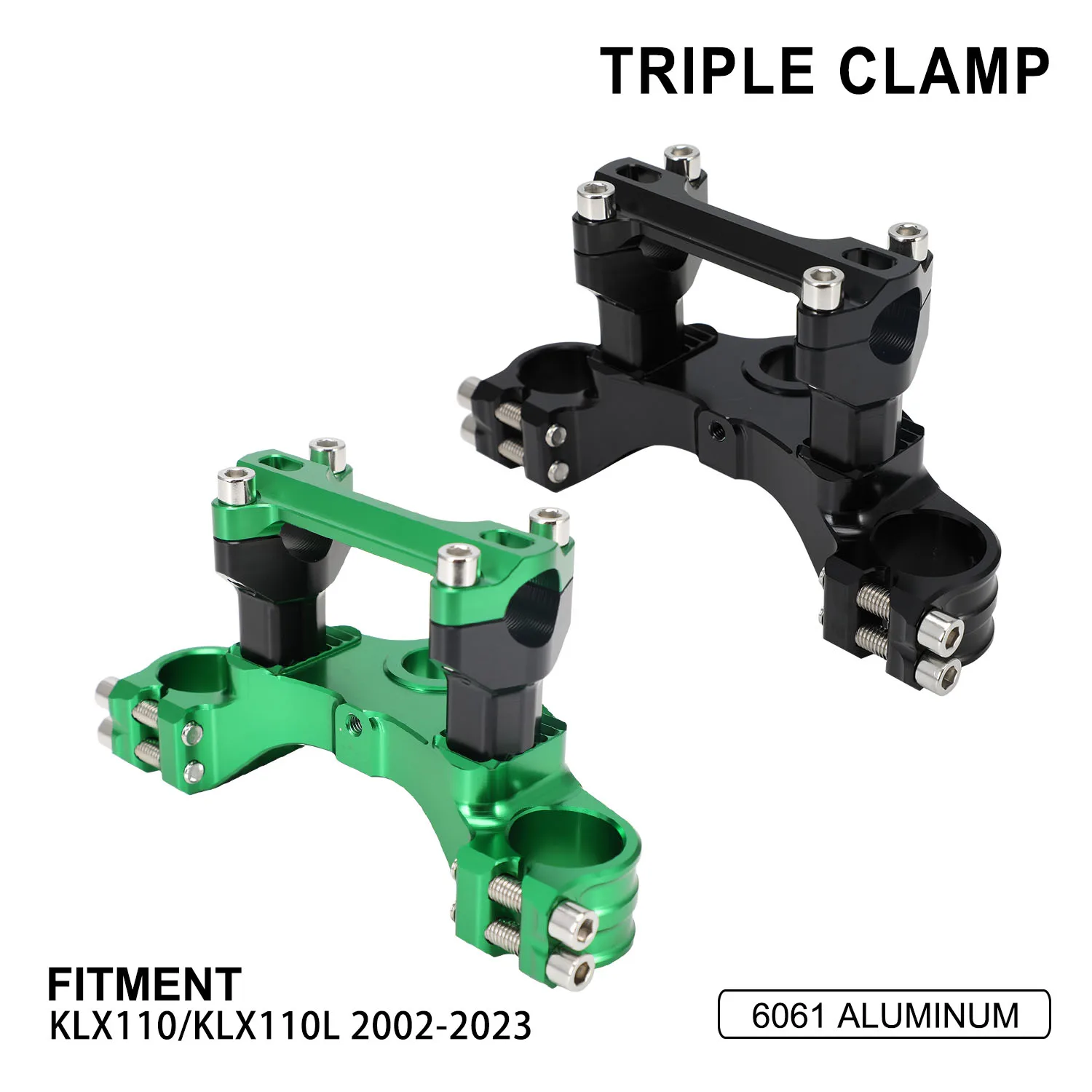 Motorcycles Accessories Triple Clamp And Bar Mount For Kawasaki KLX110 KLX110L 2002 2003 2004 2005-2023 Motocross Dirt Pit Bike