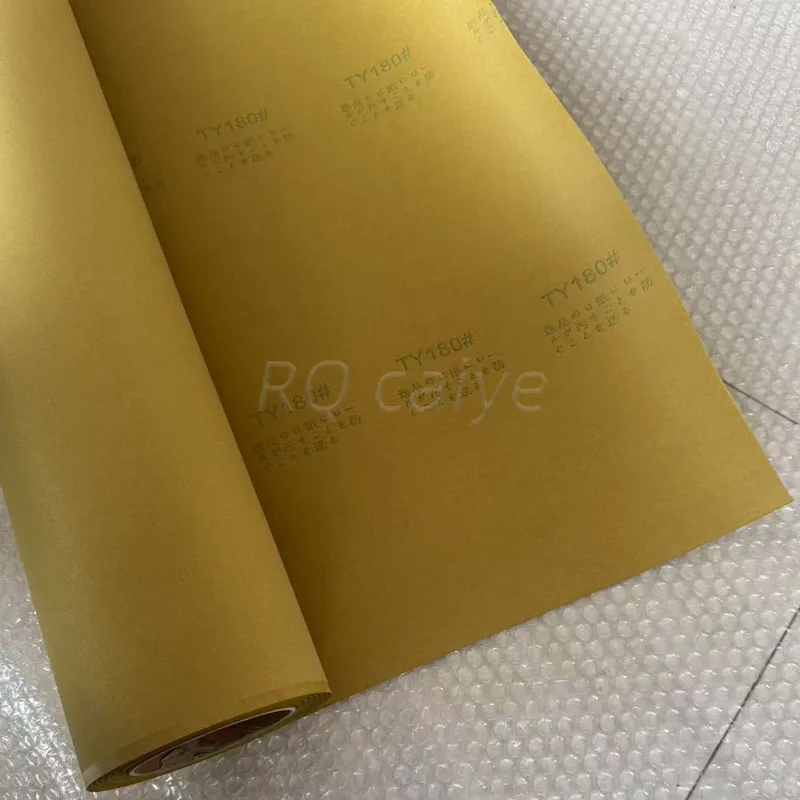 

TY180 Антигрязная наждачная бумага Ширина 1150 мм, 20 метров Противообрастающая бумага Запасные части для оборудования офсетной печати