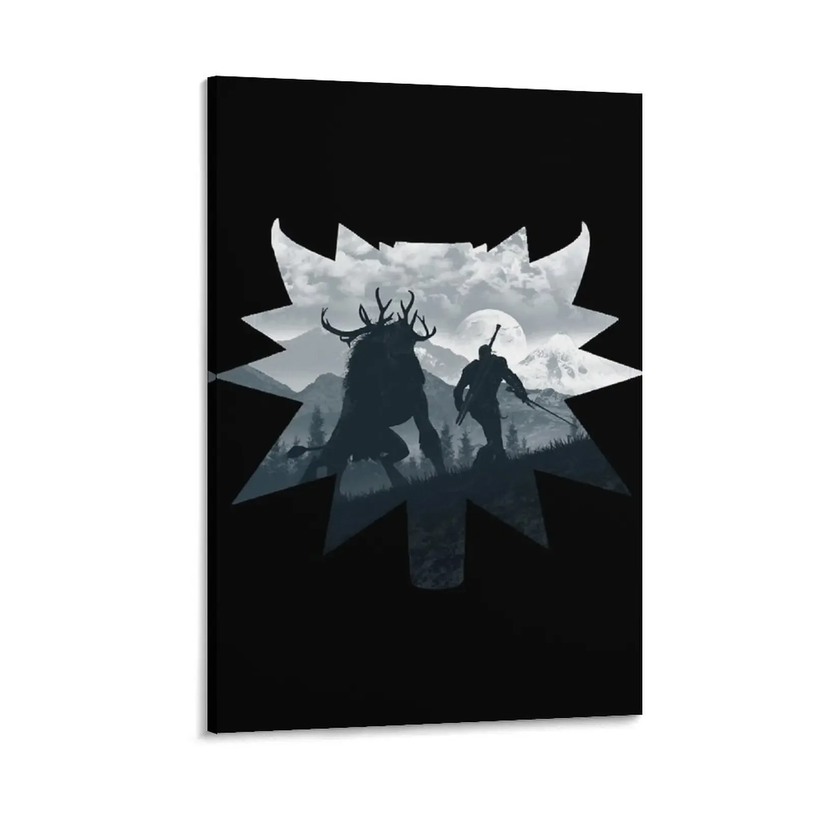 

Hunting the Fiend T-Shirt Canvas Painting Decoration home anime decoration modern home decoration anime