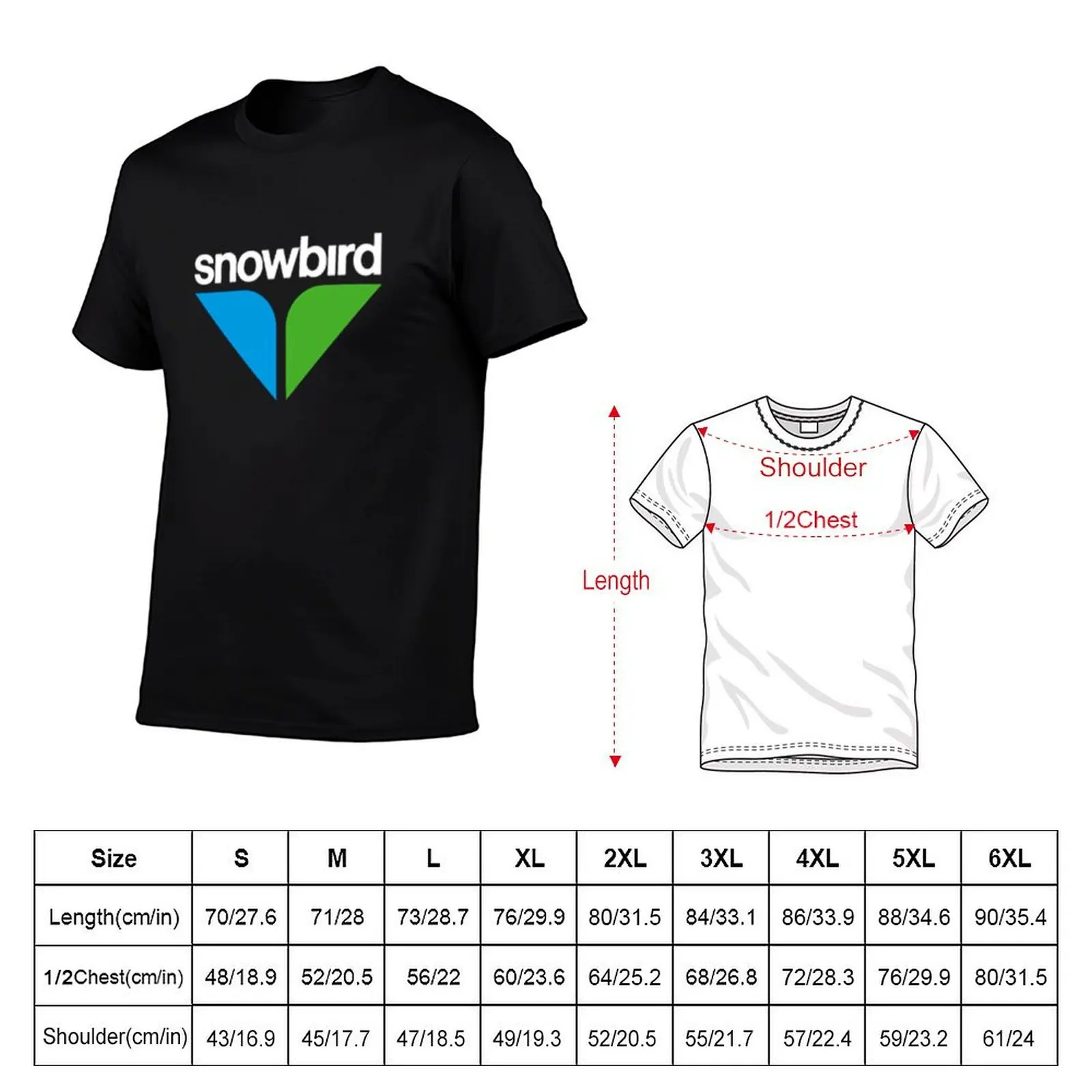 Snowbird Ski Resort TourismEssential T-Shirt Graphic Print Short Sleeve T-Shirt