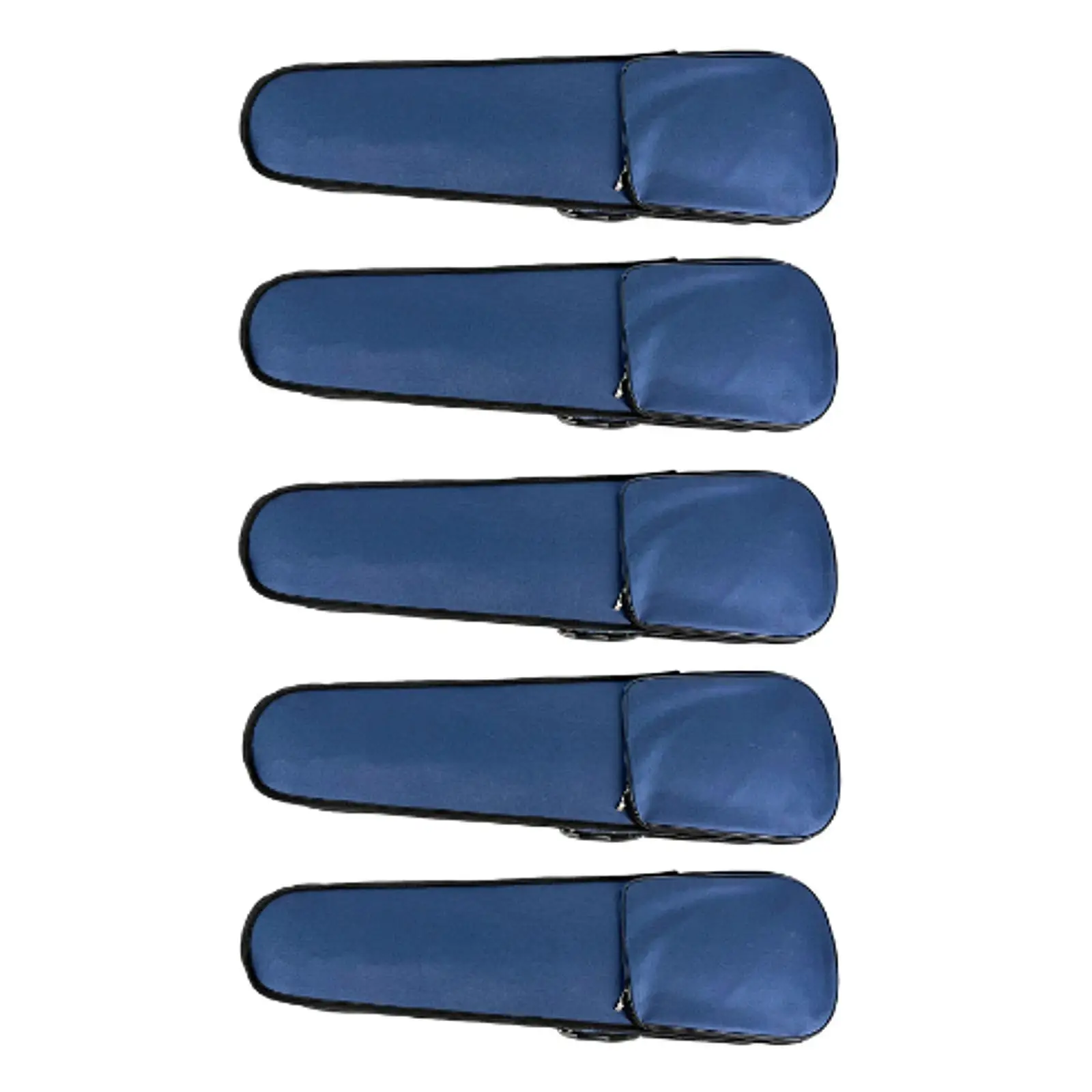 حقيبة ظهر صلبة للكمان، مقاومة للصدمات من أكسفورد مقاومة للماء مع أشرطة قابلة للتعديل بمقبض حمل، منظم تخزين لمحبي اللاعبين