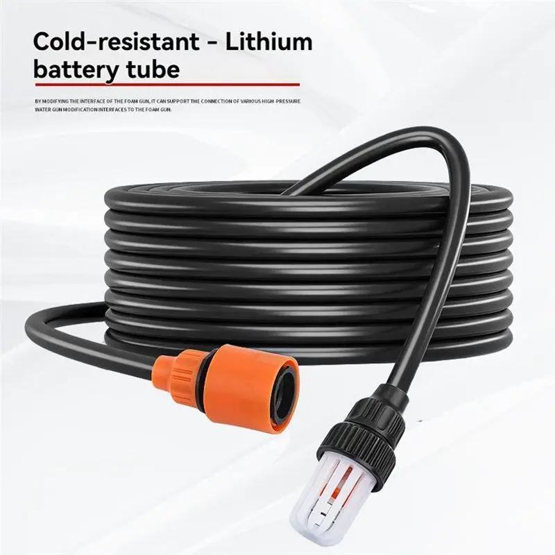 A74G-무선 리튬 물 청소기 부동액 호스 퀵 커넥트 필터 액세서리 세트 대형 물 입구 호스용