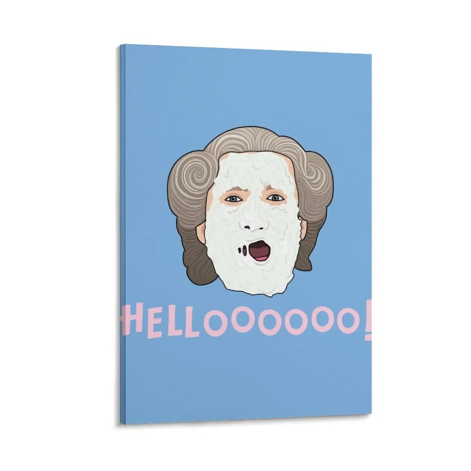 

Mrs Doubtfire Hello Canvas Painting canvas wall art posters korean room decor
