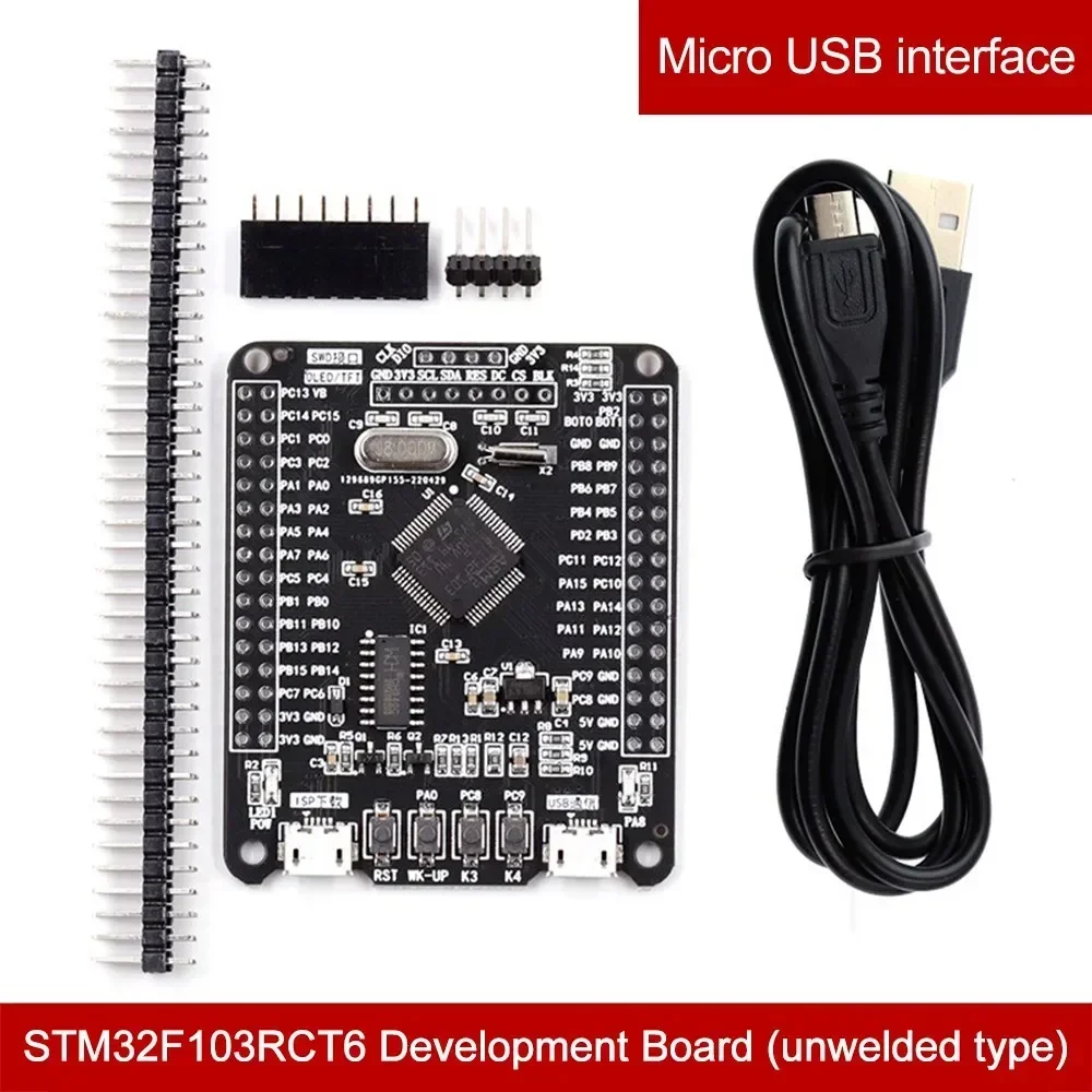 ARM STM32 Entwicklungsboard Kleine Systemplatine STM32F103RCT6 Entwicklungsplatine 51